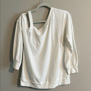 Women's White Casual Top